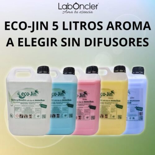 ECO-JIN 5 LITROS SIN DIFUSORES